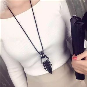 Long Tassel Necklace